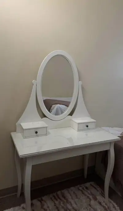 white vanity, View more