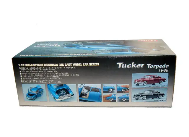 RARE Kyosho 1948 Tucker Torpedo Blue 1:18 Diecast Model Car | Arts