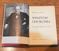 Winston Churchill book by Robert Lewis Taylor