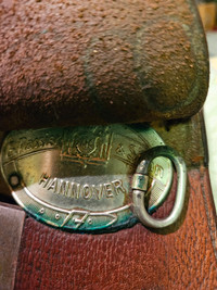 PASSIER SADDLE-Includes Stirrup Leather/Irons-$350.00