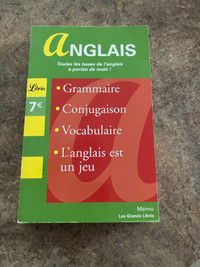 Granby-Plusieurs livres  pour l'apprentissage de l'anglais