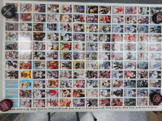 O-PEE-CHEE 1992-93 PANNEAU, PANEL NON COUPÉ SET COMPLET in Arts & Collectibles in Thetford Mines - Image 3