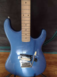 Kramer Baretta Special electric guitar. Like new. Color blue
