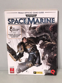 Warhammer 40K Online Prelude to War Space Marine Guide Books