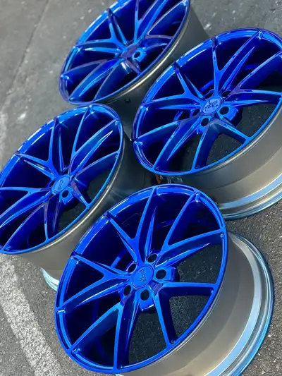 NEW 20"& 22"NICHE MISANO(5x114)-Tesla Y/Mustang/Maserati/Ferrari Set of Four Almost NEW Authentic 20...