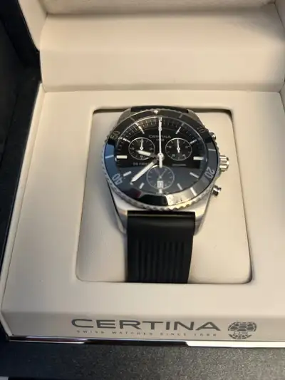 Certina DS First Ceramic Chrono men’s watch, View more