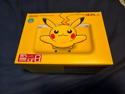 BNIB Nintendo 3DS XL Pikachu Yellow Edition (World Edition) Please google "3DS world edition" or "Si...