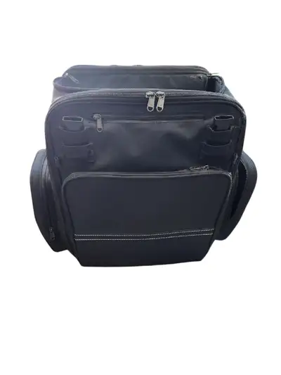 Good condition motorcycle travel bag, it has a scuff but no holes. It can become a backpack and it h...