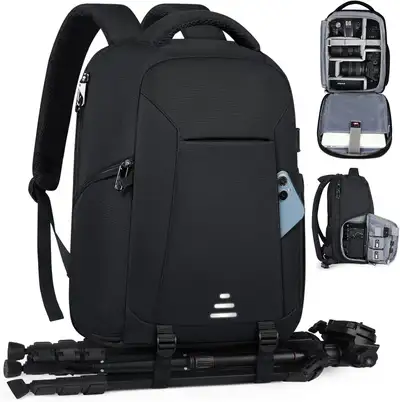 Lubardy camera backpack, View more