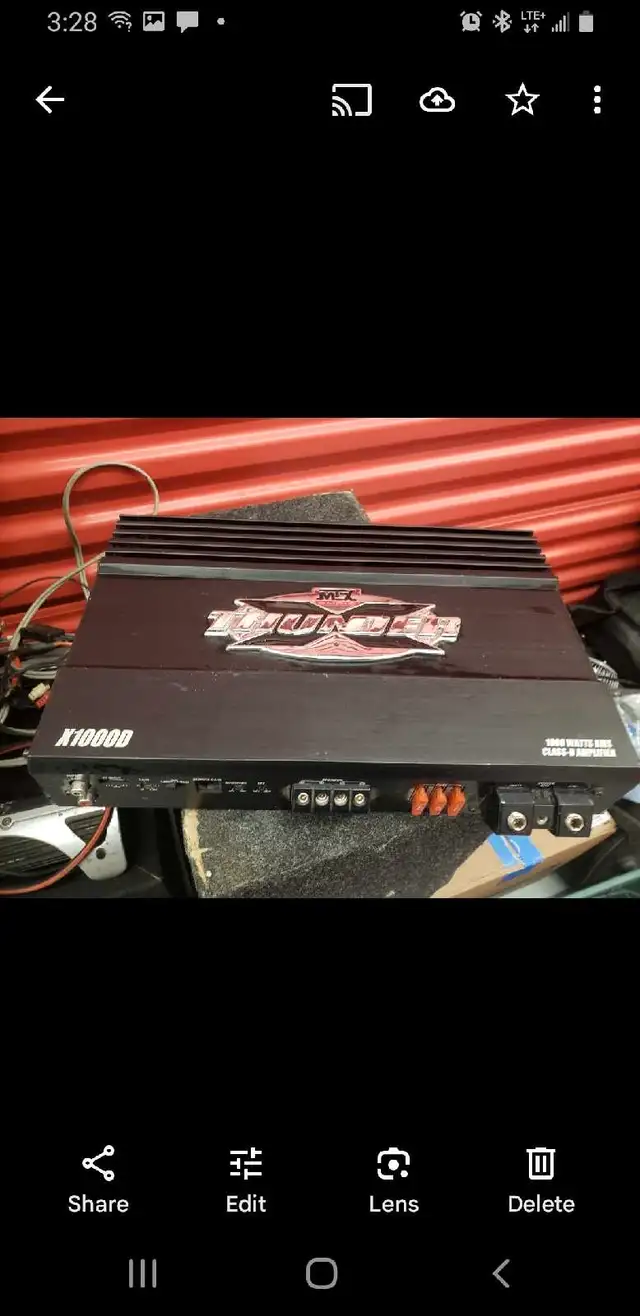 MTX X1000D MONOBLOCK POWER AMPLIFIER FOR SUBWOOFERS.62863268098691123