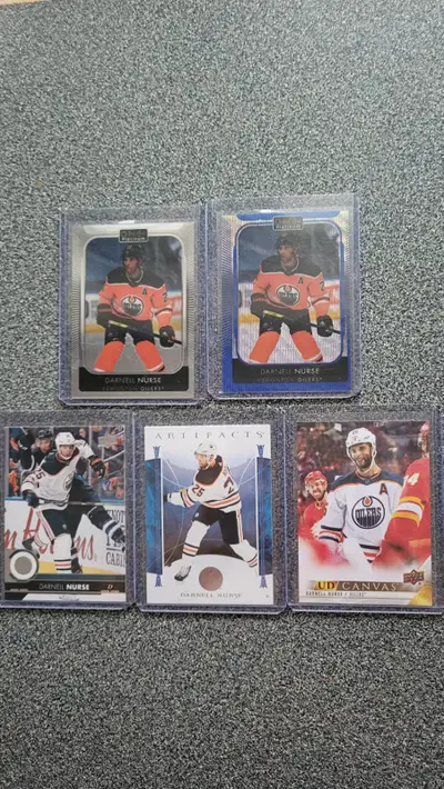 Edmonton Oilers Darnell Nurse 5 Carte Hockey Card, View more