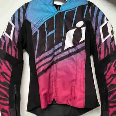 Women’s Textile Armoured Icon Motorcycle Jacket, View more
