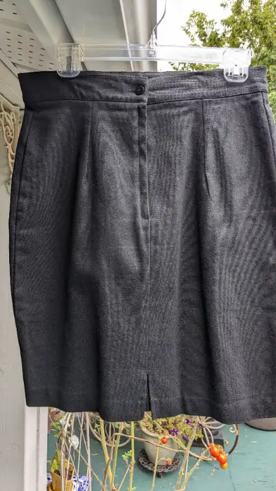 Women's Black Straight Skirt, View more