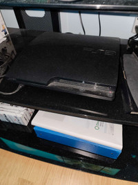 Ps3 console with accessories