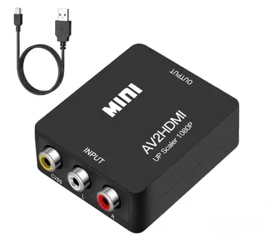 Convertisseur RCA vers HDMI pour vieux équipements et consoles, View more