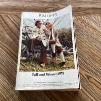 Vintage 1971 Eaton’s Winnipeg Fall & Winter Catalogue