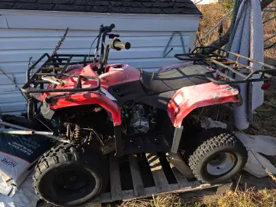 Taotao 125 got water in the engine and i can't be bothered with it anymore. Has new fuel lines and w...