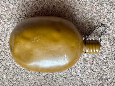 For sale: Soviet Army Aluminum Water Flask, made in USSR in 1978. Built like a tank!!! :) Local and...