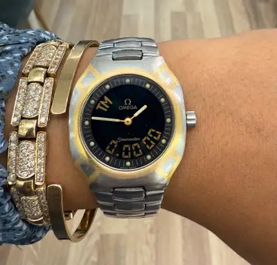 Omega / Seamaster / 386.0822.1 / 36mm Digital - Unisex Titanium, View more