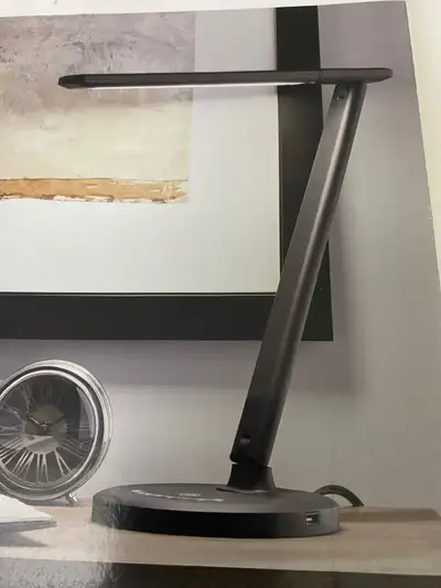 Desk Lamp, Built in USB port, Touch control, NEW in box, View more