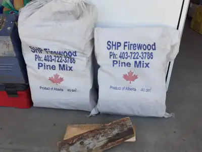 SHP Firewood pine mix bag, View more