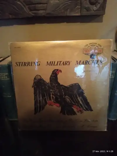 Stirring Military Marches LP The Teutonia Brass Band & The Brass Orchestra of the Vienna Police Forc...