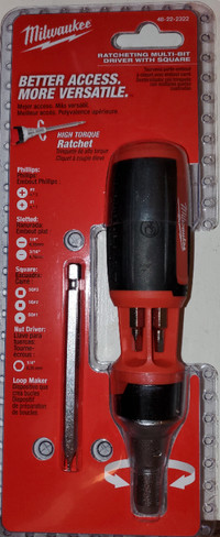 Milwaukee Tool 9-in-1 Square Drive Ratcheting NEW!!