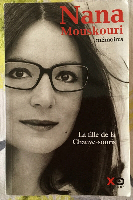 Nana Mouskouri mémoires - La fille de la chauve-souris dans Essais et biographies  à Trois-Rivières