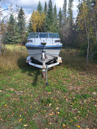 Good tandem axle Boat and trailer