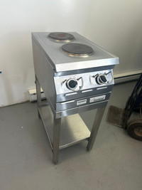 Commercial Double Burner Garland, Electric Stove