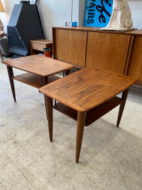 Vintage Teak Side Tables - Free Delivery!