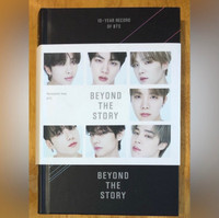 New BTS Beyond the Story Hardcover book