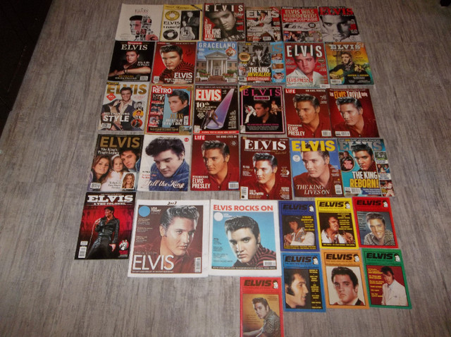 ELVIS PRESLEY MAGAZINES (ALL ELVIS FRONT TO BACK)) in Arts & Collectibles in Belleville - Image 2