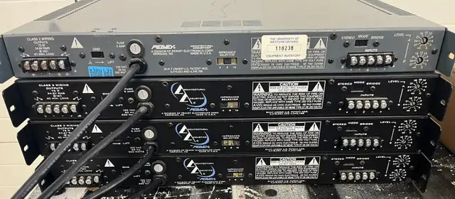 Crest PA150 75 watt stereo power amplifiers New & Used in Pro Audio & Recording Equipment in London - Image 7