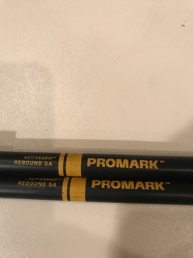 Promark Active Grip drum sticks in Drums & Percussion in Regina - Image 2