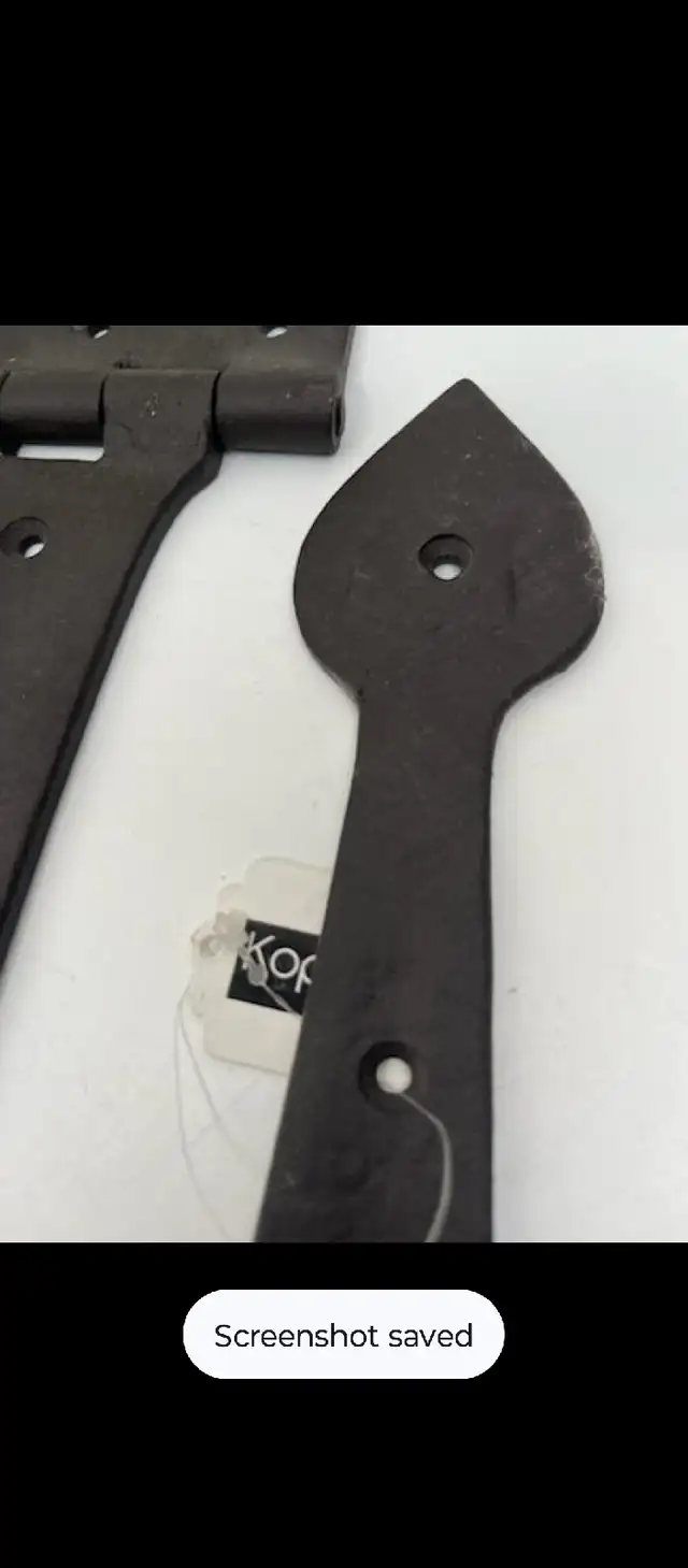 Cast Iron Hinges in Home Décor & Accents in Ottawa - Image 5