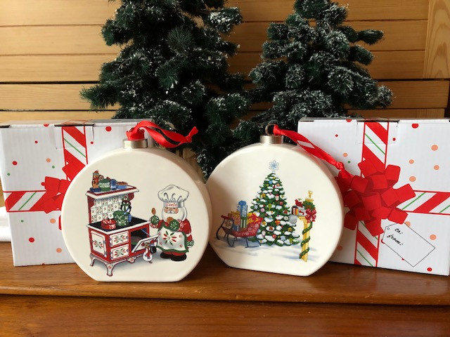 2 NEW Temp-Tations by Tara Christmas Ornaments Eggnog Cookies in Home Décor & Accents in Delta/Surrey/Langley