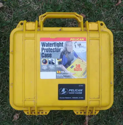 $50 Pelican 1300 Waterproof Case for Cameras, Gear, Tools, etc., View more