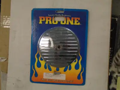 Clearance sale on in stock only 1) Pro-One air cleaner cover 84-99 Big Twins was $134.95...............