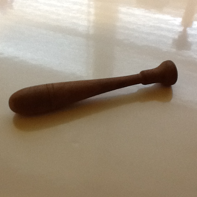 Vintage Wood Darning Tool (for mending socks), View more