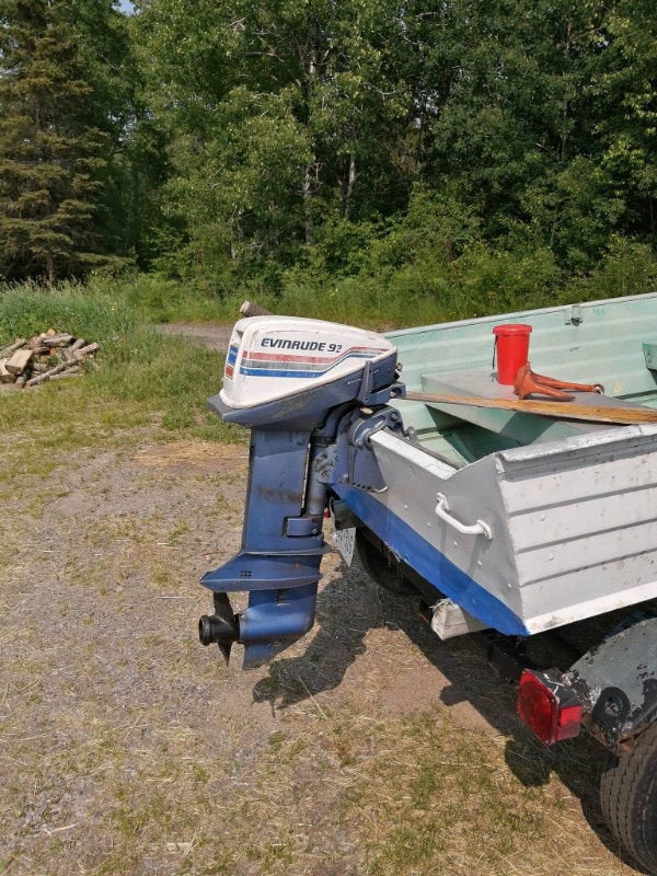 14 ft Aluminum boat, trailer and motor package Powerboats & Motorboats Sudbury Kijiji