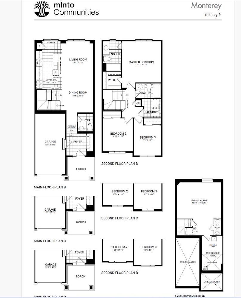 Minto Executive townhouse in Avalon for rent (3bdrm, 2.5bath) 2