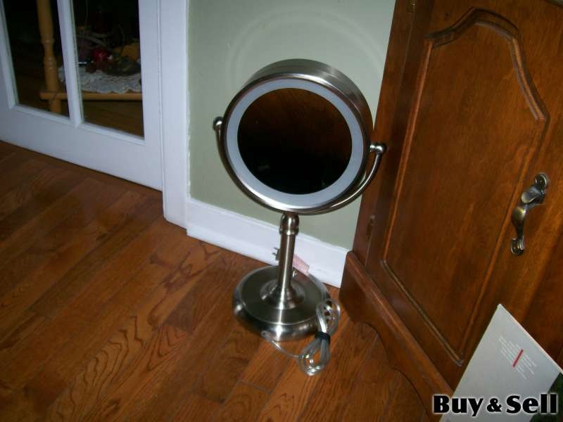 MAKE Up Mirror, 10X Magnifying Double sided Vanitys Large Size L Health & Special Needs St