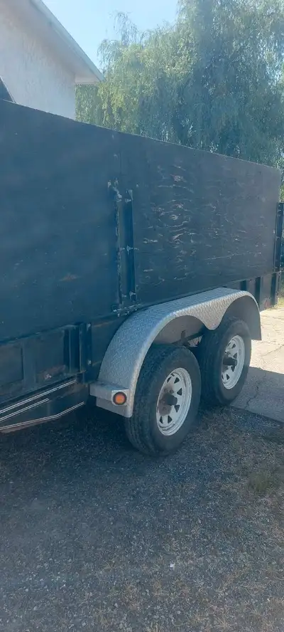 2009 pj flat deck (car hauler) everything works ,high sides as per pics. would be willing to trade f...