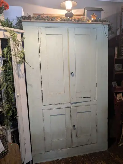 1800's Pine Cabinet, View more