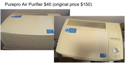 Purepro Air Purifier $40 (original price $150), View more