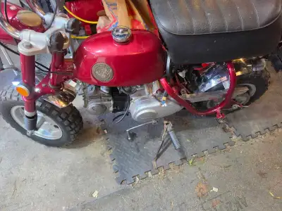 Honda mini bike z50, View more