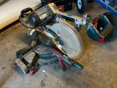 Bosch 5412L 12-inch, dual-bevel sliding compound miter saw, View more