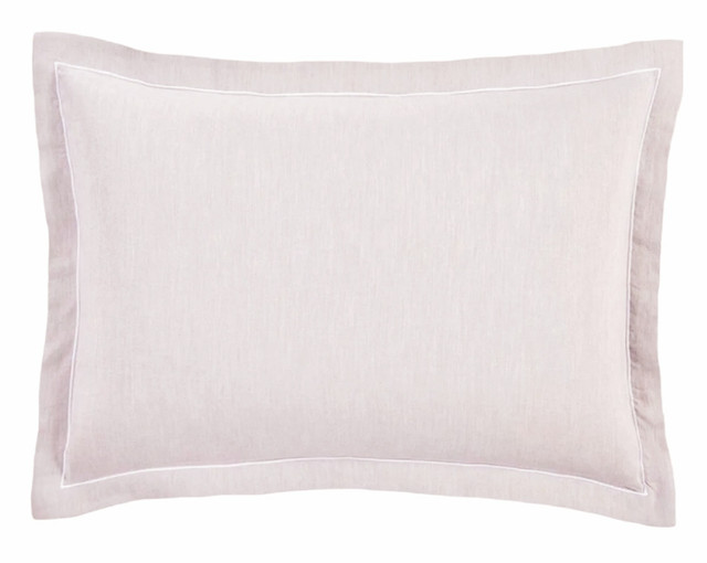 Hotel Collection Linen Blend - Standard Pillow Sham - Beige dans Literie  à Ville de Montréal