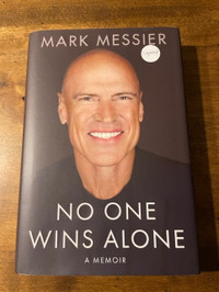 Mark Messier Signed Book - No One Wins Alone